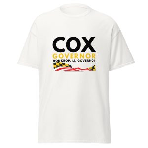 Dan Cox for Governor T-shirt: Unisex Cotton