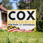 Dan Cox for Governor Yard Sign